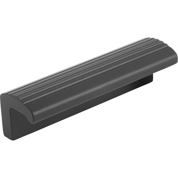 Ledge Handle L=60, Form:B Aluminum, Black Anodized, A=45
